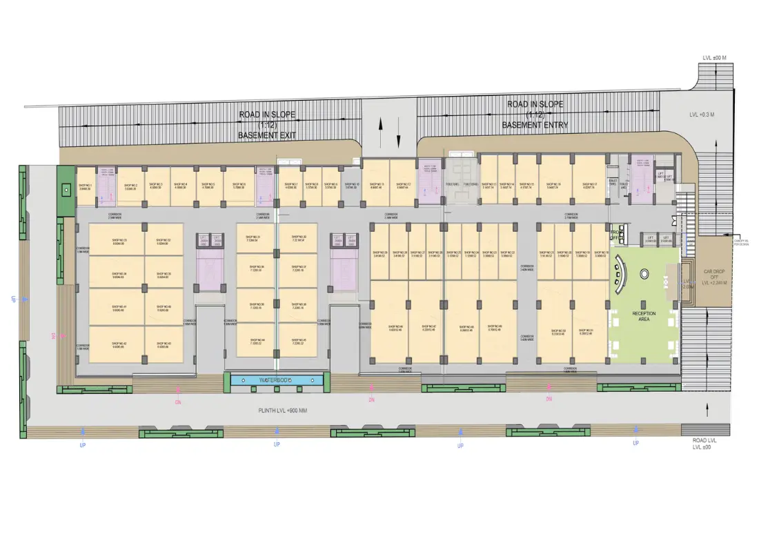 Rajdeep Central Square Floor Plan