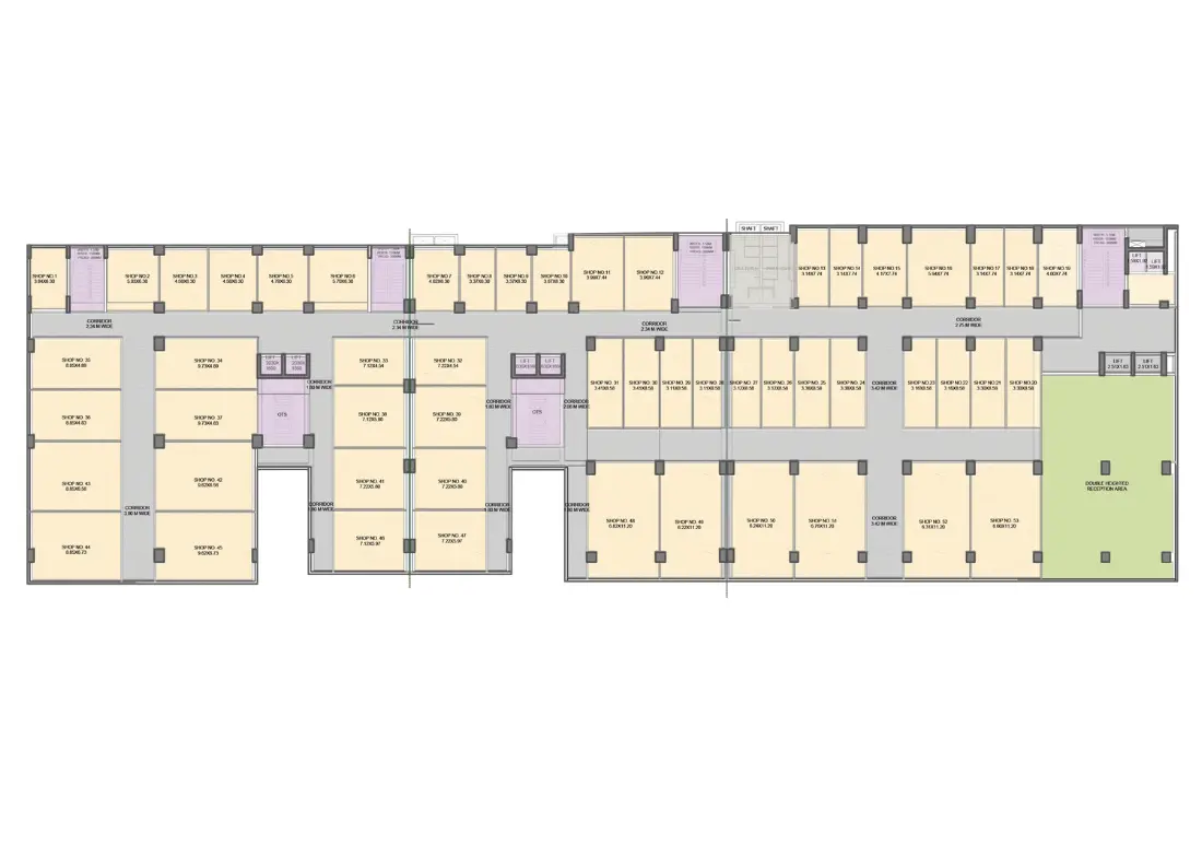 Rajdeep Central Square Floor Plan